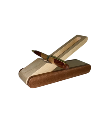 Baker Street™ Premium Wooden Pen Gift Set – Maple & Beech Wood