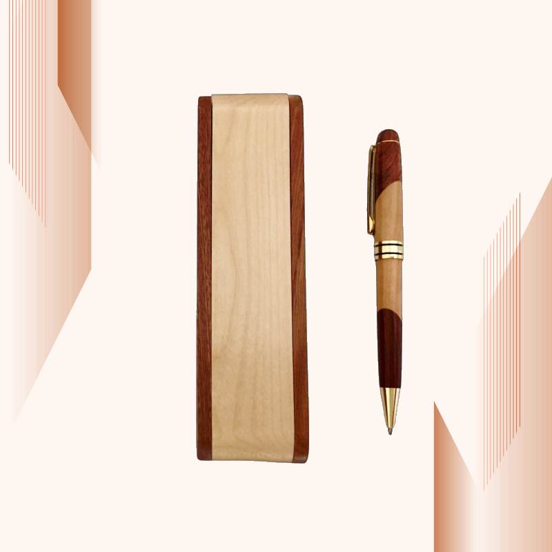 Baker Street™ Premium Wooden Pen Gift Set – Maple & Beech Wood